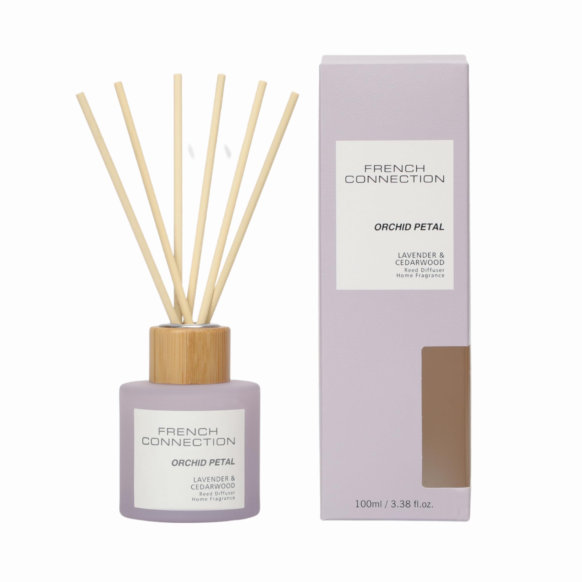 French Connection Orchid Petal Reed Diffuser 100ml Lavender