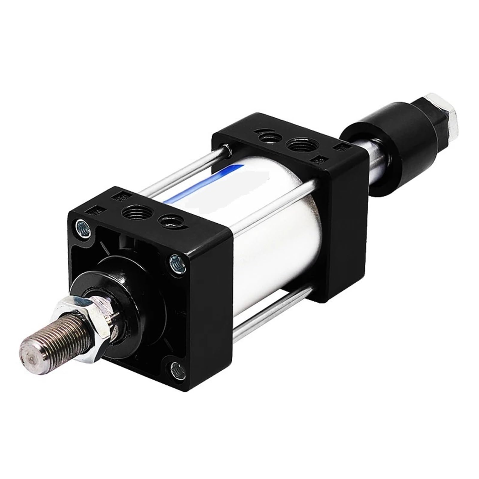 Pneumatikzylinder, SCJ80X100-100 SC-Pneumatikzylinder mit einstellbarem Hub, Luftzylinder SCJ80 ohne Magnetkolben