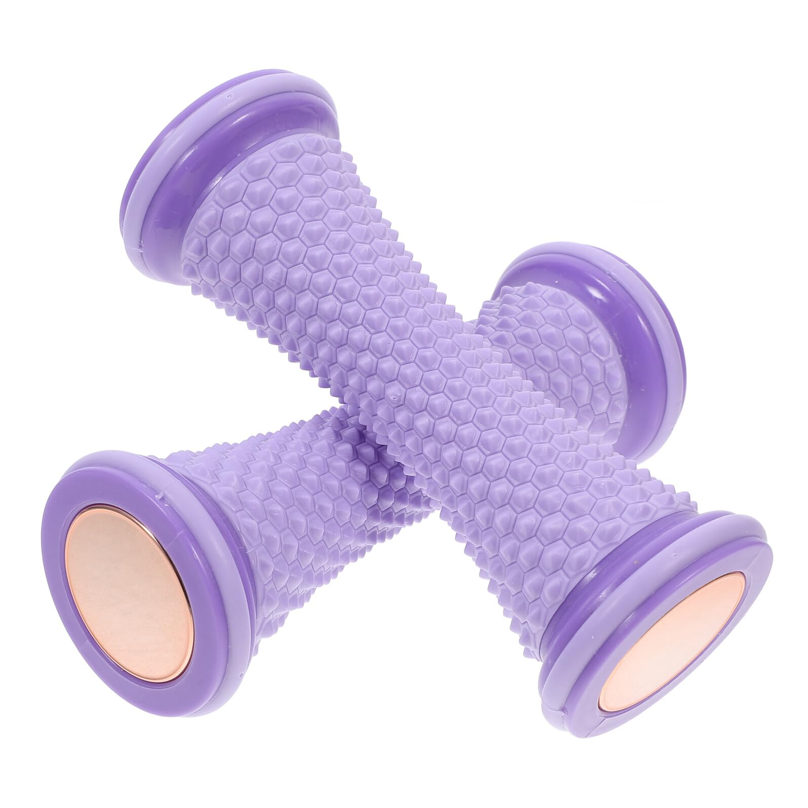 Tragbares Fußmassagegerät zur Verbesserung der Durchblutung 2 Stück aus Tpr und Pvc mit Mehreren Massagetechniken für Entspannende Fußsohlenmassage im Yoga und Alltag