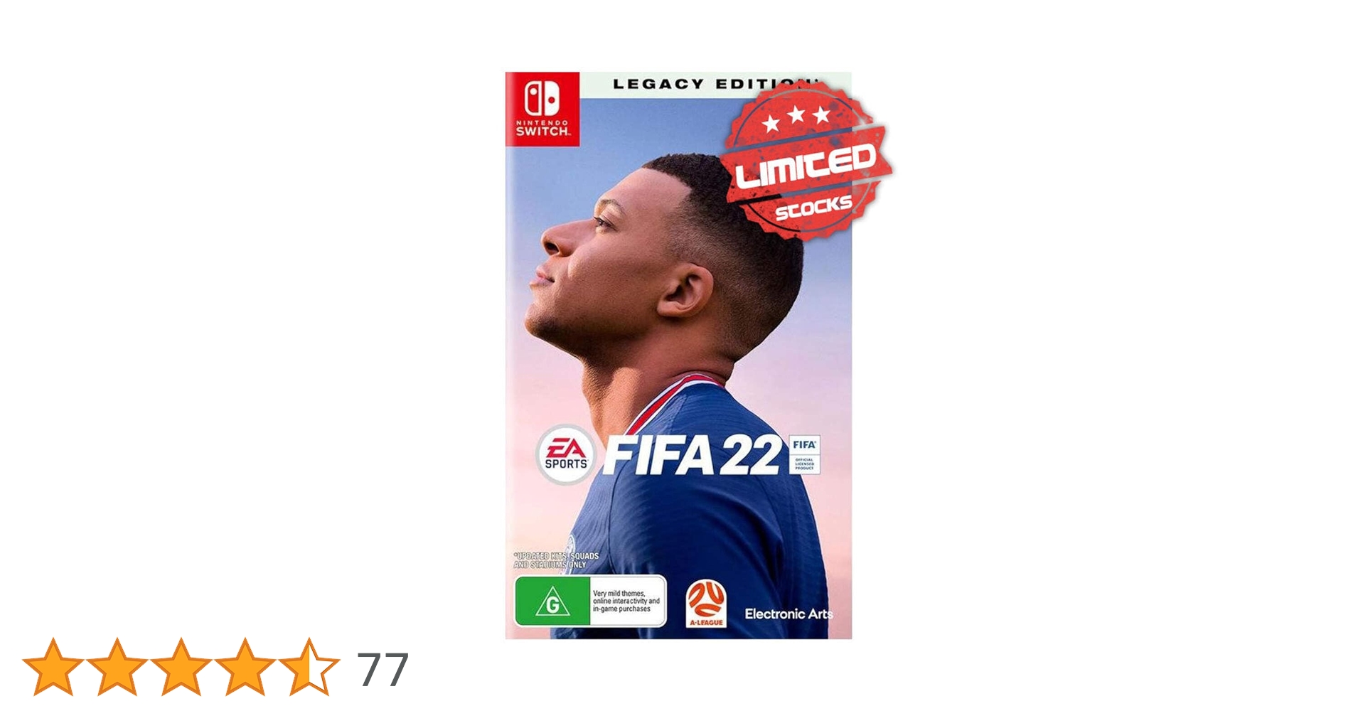 FIFA 22 Legacy Edition - Nintendo Switch : Amazon.com.au
