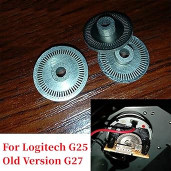 XBERSTAR Replacement 60 Slot Steering Wheel Optical Encoder for Logitech G25/old G27 GT5 Wheel Optical Encoder (StainlessSteel)