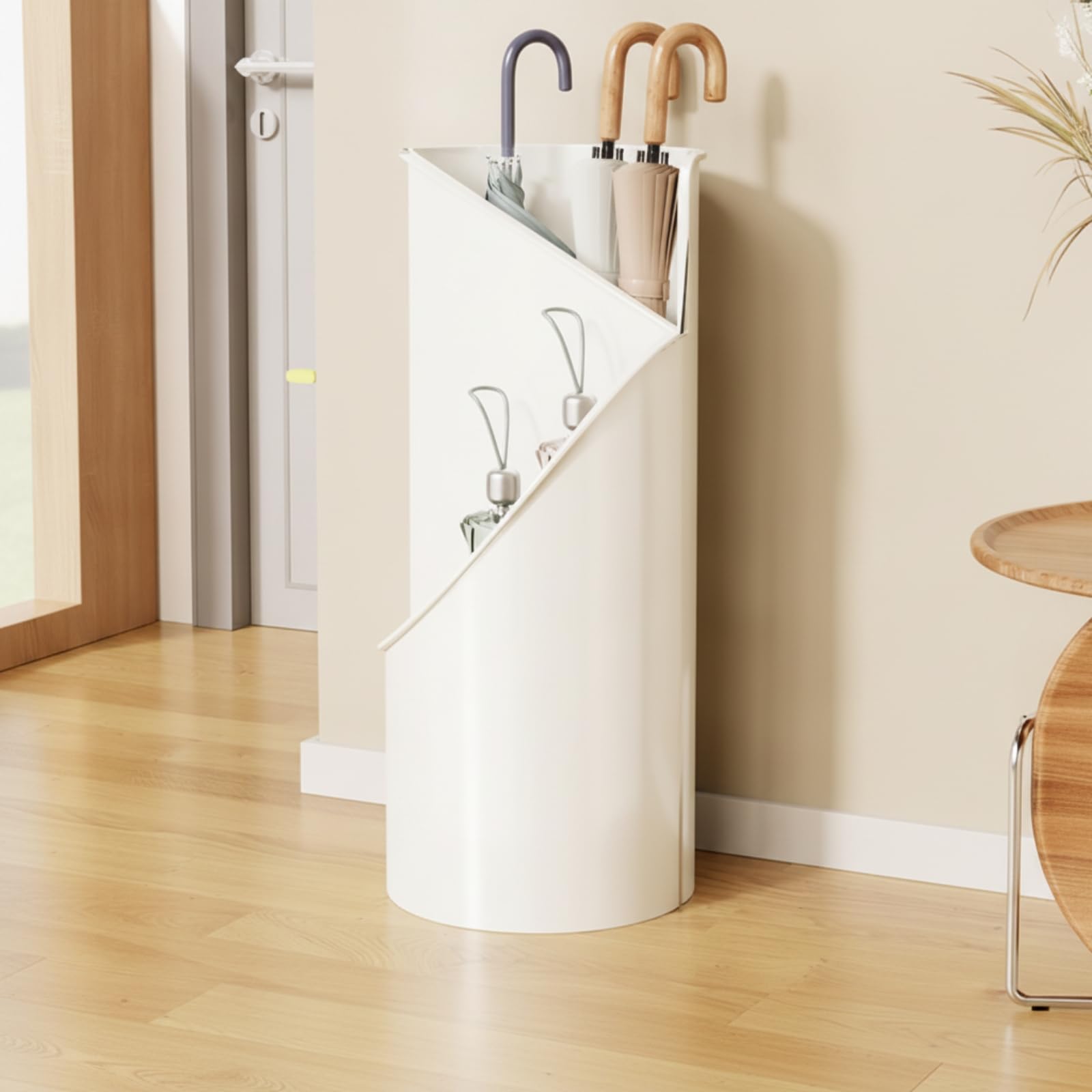Baoblaze Organizador con Diseño Sonrisa corativo para Cilíndrico Vertical Portaobjetos Alargados para Oficinas, Salones,