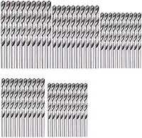 JOGO COM 50 BROCAS ACO RAPIDO 1, 1,5, 2, 2,5 E 3 MM