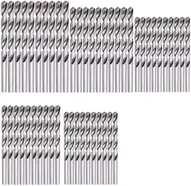 JOGO COM 50 BROCAS ACO RAPIDO 1, 1,5, 2, 2,5 E 3 MM