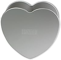 Vista 4 de PME Molde de aluminio anodizado para tartas con forma de corazón, 6 x 2 pulgadas de profundidad