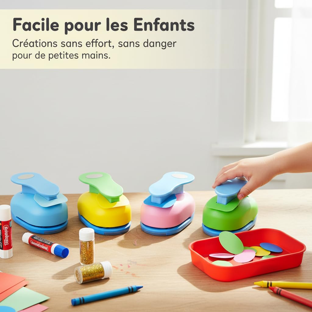 Troqueladora Ovalada para Manualidas, Troqueladora Formas para Scrapbooking y Tarjetas, para Tarjetas, Juego de 4 ovalados, Varias