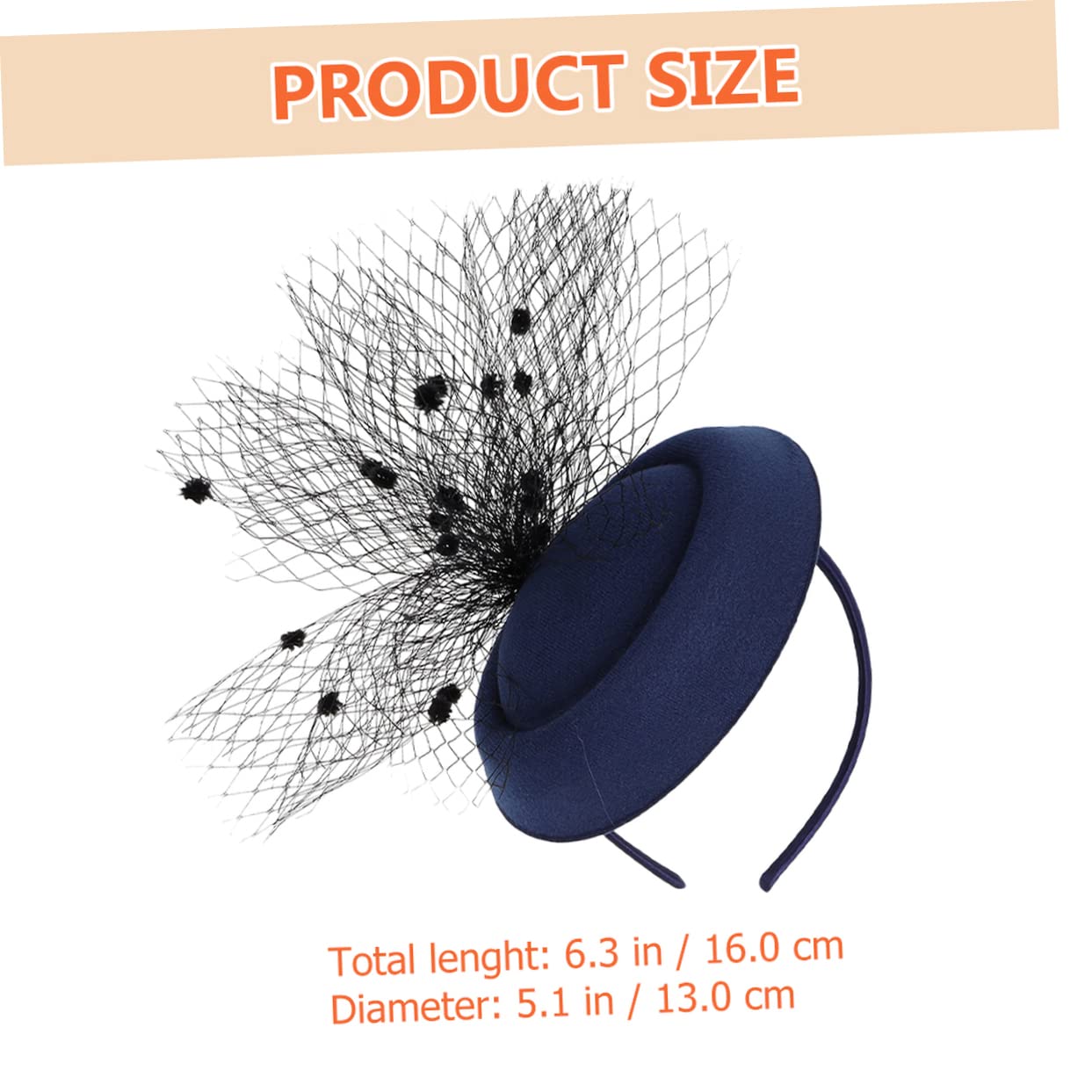 FRCOLOR 4pezzi Fascinator da Donna con Velo Elegante e Clip per Cappello da Tea Party Rete per Cerimonie e Occasioni Speciali Accessorio Femminile Versatile per Matrimoni e Feste