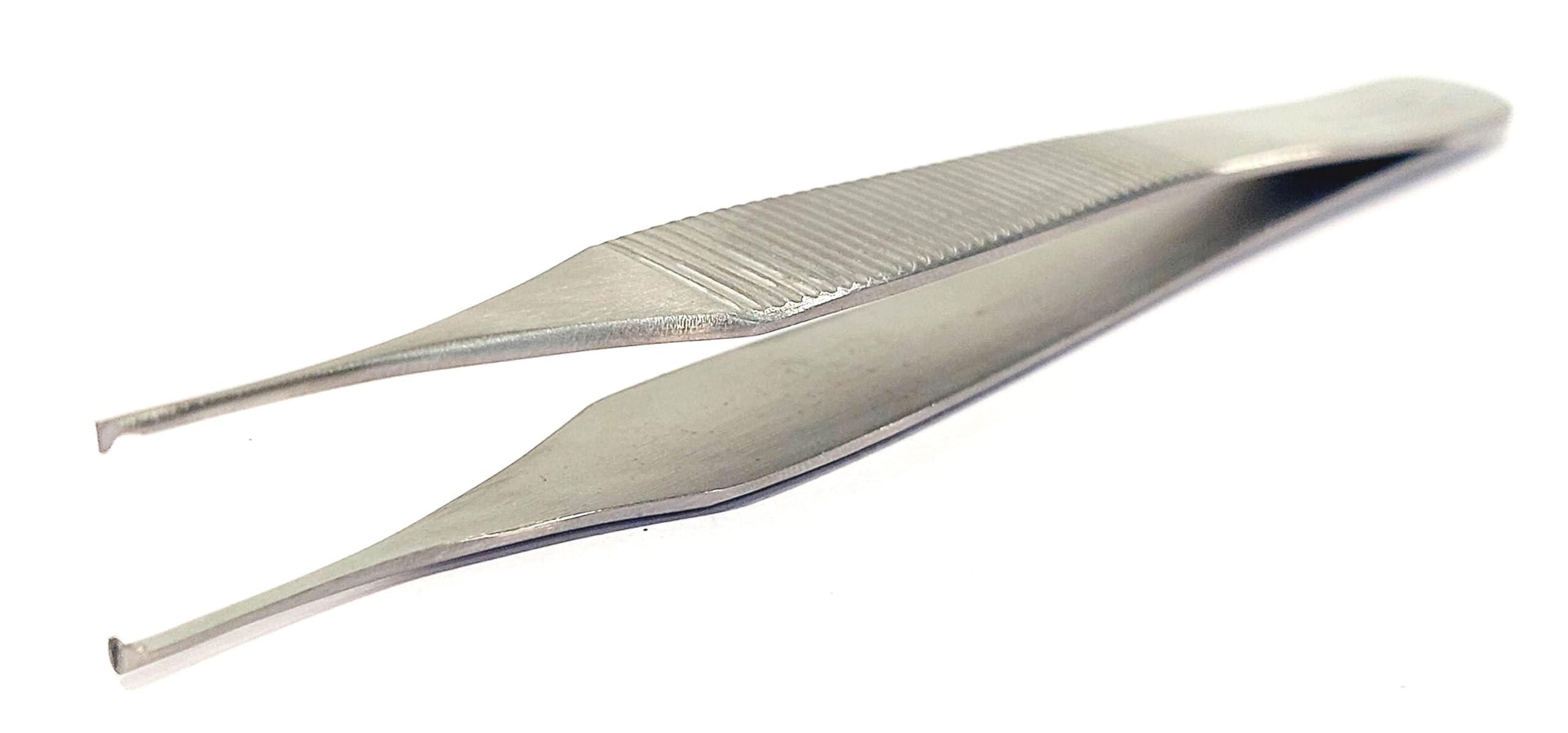 FusionKraft Micro Adson Tissue Forceps, Micro 1x2 Toothed Jaws, 5" 2