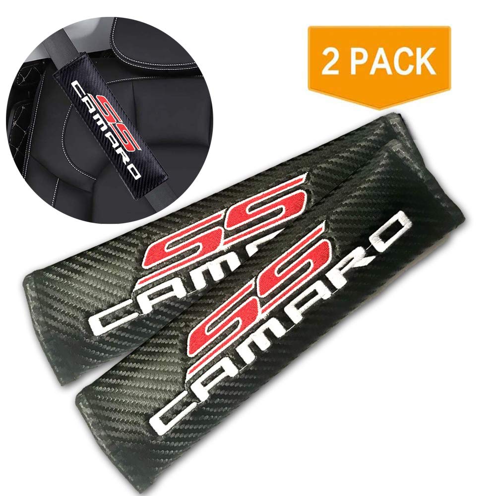 Buy XIAOYES 2Pcs Seat Belt Covers Shoulder Pads for Chevy Camaro SS