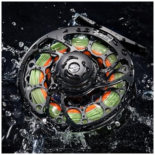 Piscifun Sword Fly Fishing Reel with CNC Machined Aluminum Alloy Housing, 3/4, 5/6, 7/8, 9/10 Weights (Black, Gunmetal, Pink, Space Gray) - Image 3