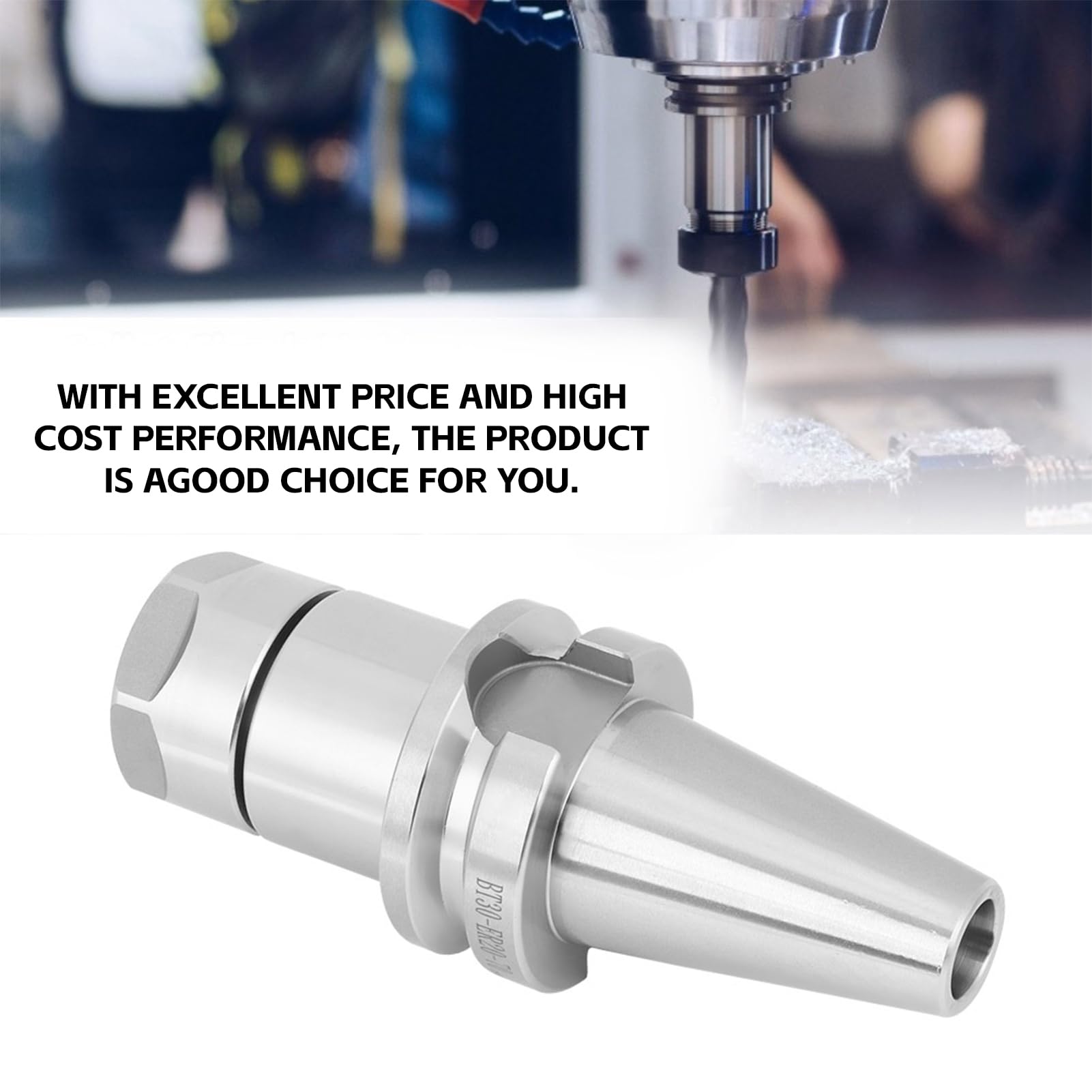 Portautensili CNC di precisione BT30 ER20 70 Mandrino a pinza conico BT 30 ER 20 Proiezione 70 mm per fresatura Foratura e maschiatura Bilanciato per centro di lavoro CNC ad alta