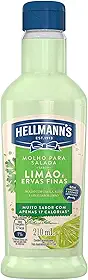 Hellmann´s Molho Para Salada Limão E Ervas Finas Squeeze 210Ml