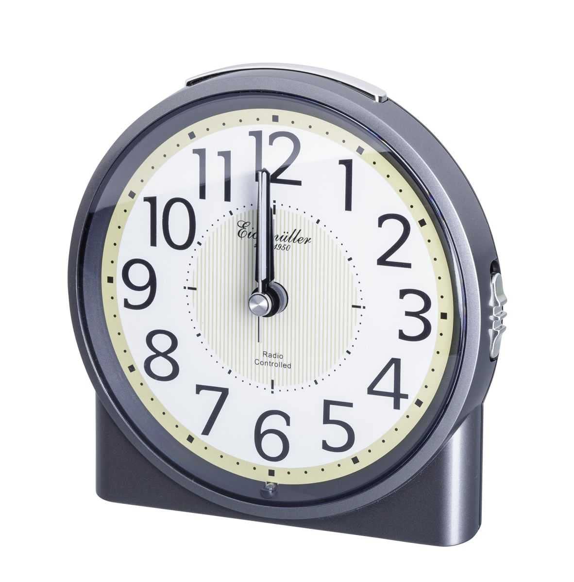 Eichmüller Wecker Art. 9863 Funkwecker (grau)