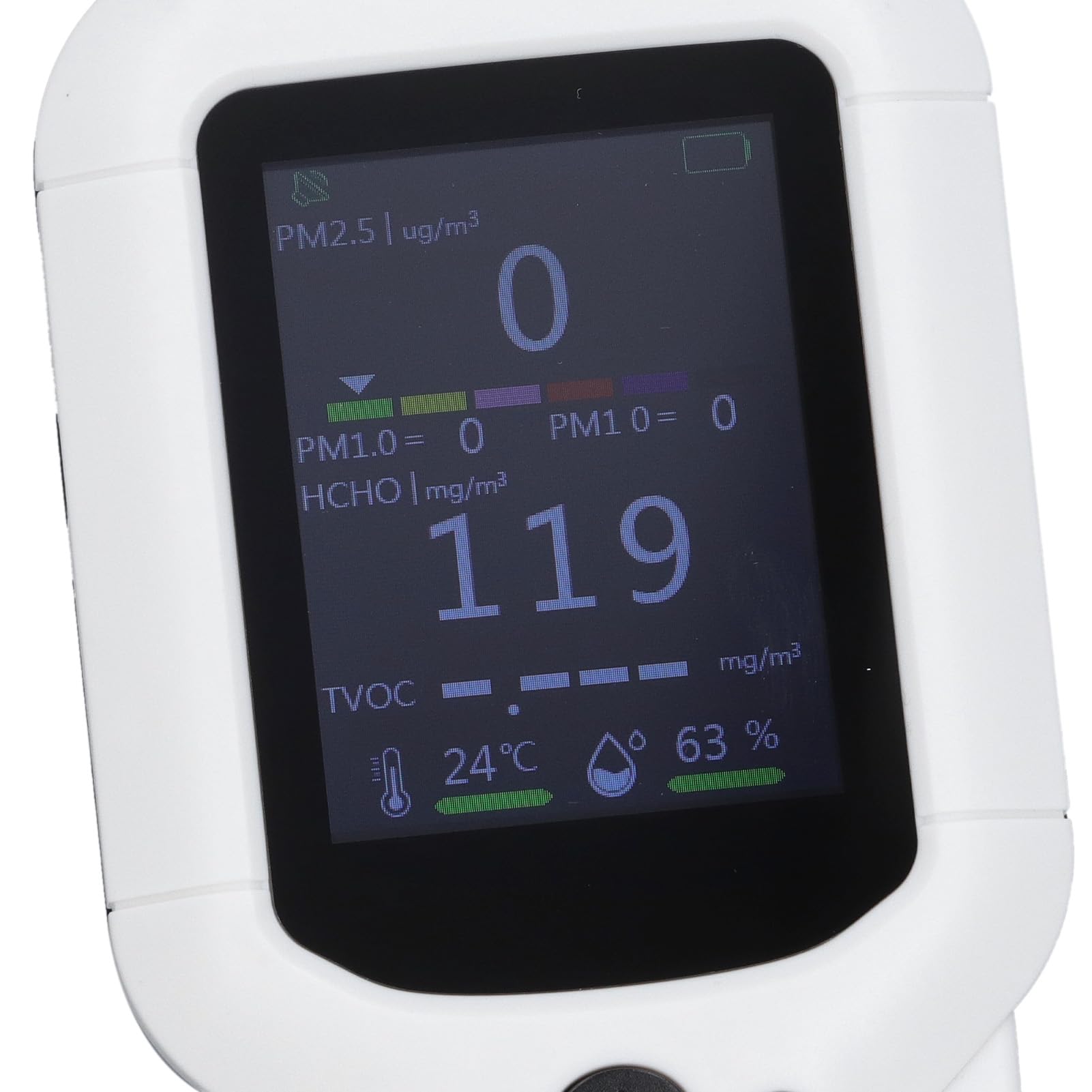 Monitor portátil PM2.5 PM1.0 PM10 de Alta precisión para Viajes a casa
