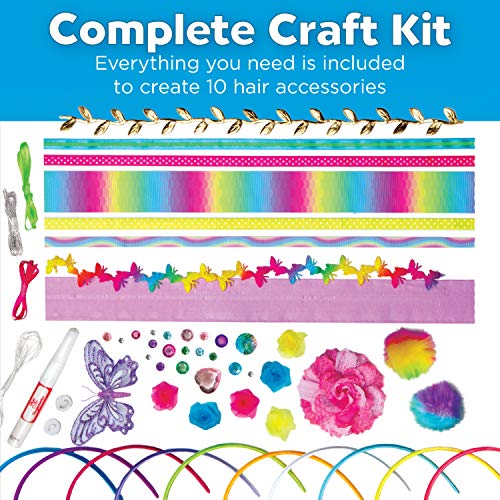 Creativity For Kids Fashion Headbands Craft Kit, Makes 10 Unique Hair Accessories #TOP2