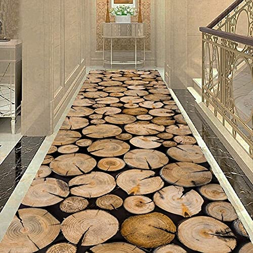 Alfombra pasillera antideslizante y lavable de gran espesor para proteger pasillos largos 3