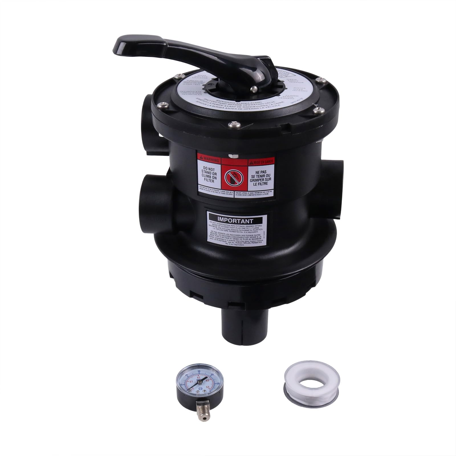 Multiport Valve SP-714T HAY-06-271 Compatible for Hayward Sand Filter S140T S144T S164T S166T S180T S190T S210T S220T S244T S270T
