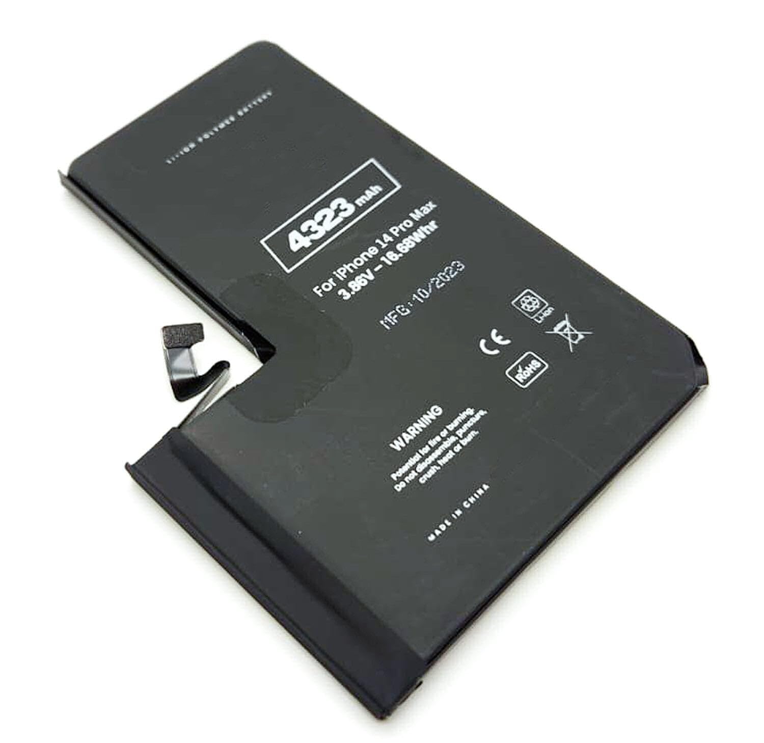 Compatible Battery max128GBバッテリー99% 14pro iPhone 美品Apple with Amazon.co.uk 4323mAh: Max Pro 14 iPhone スマートフォン本体
