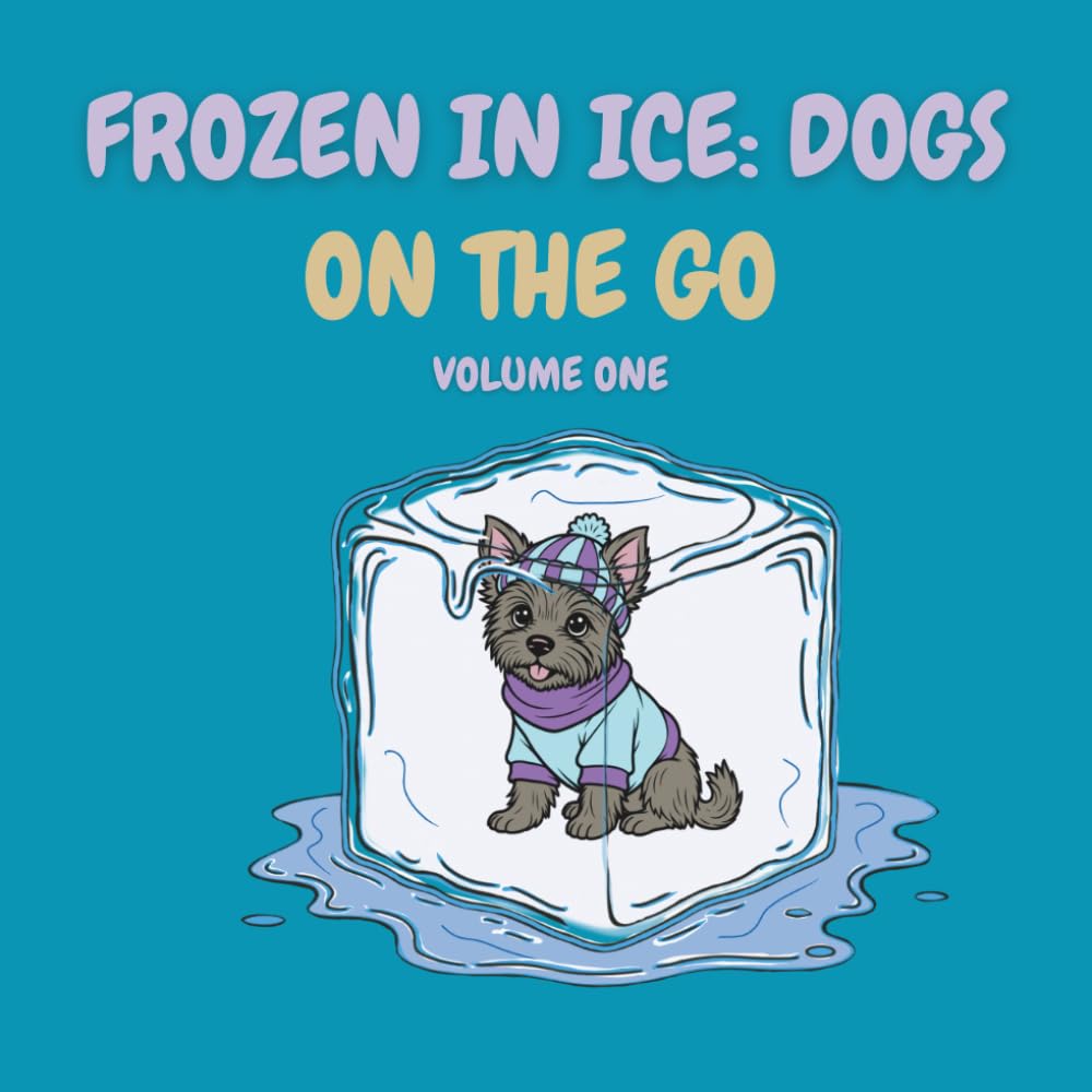 Frozen in Ice: Dogs: On the Go (On the Go Mini Coloring Fun)