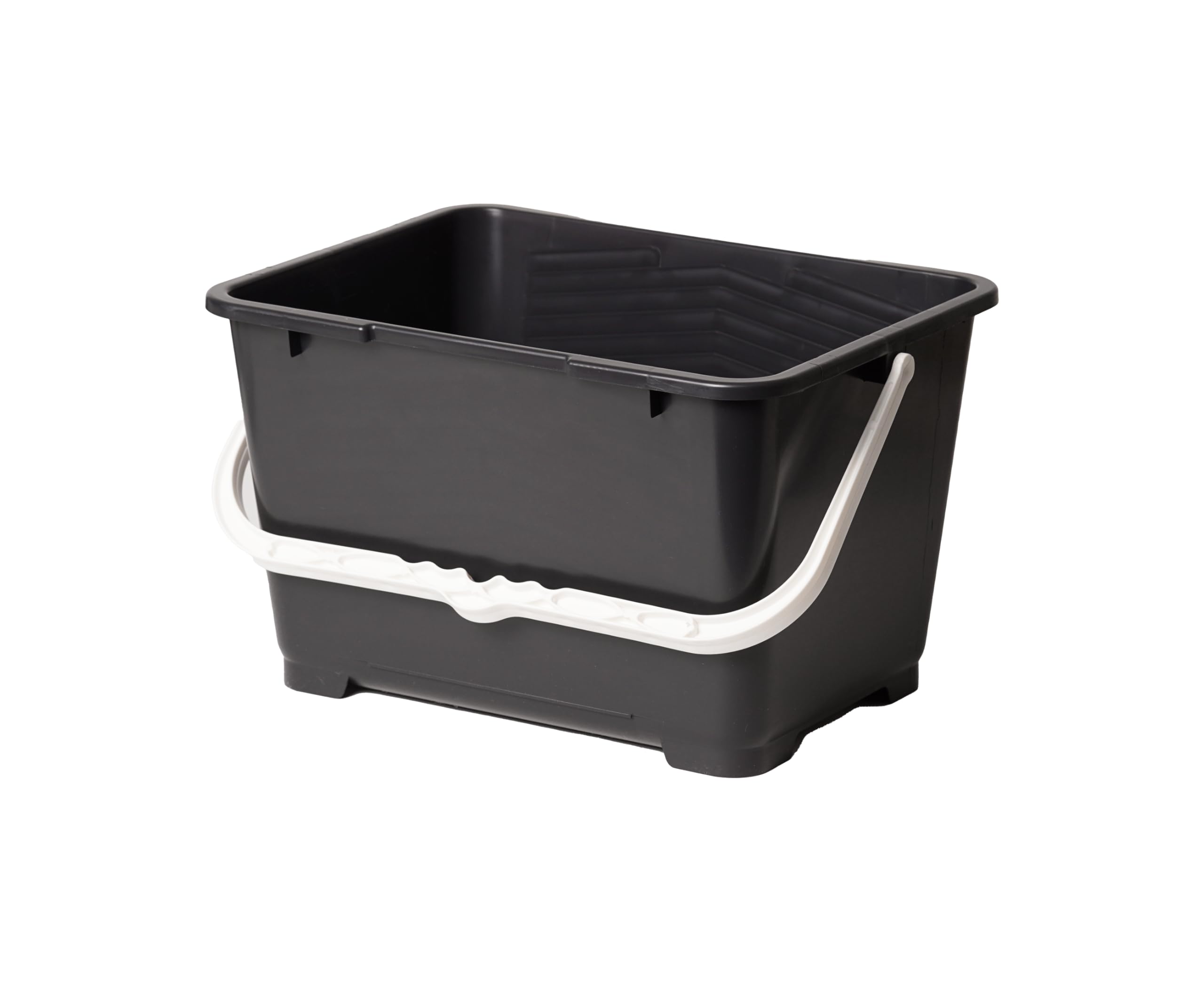 Boldrini 14L Paint Bucket - Heavy Duty Plastic Paint Bucket with Pourer Spout and Ergonomic Handle - Professional and Home Use