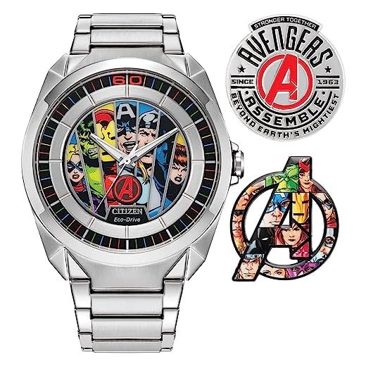 Citizen Marvel Avengers Anniversary Watch Set