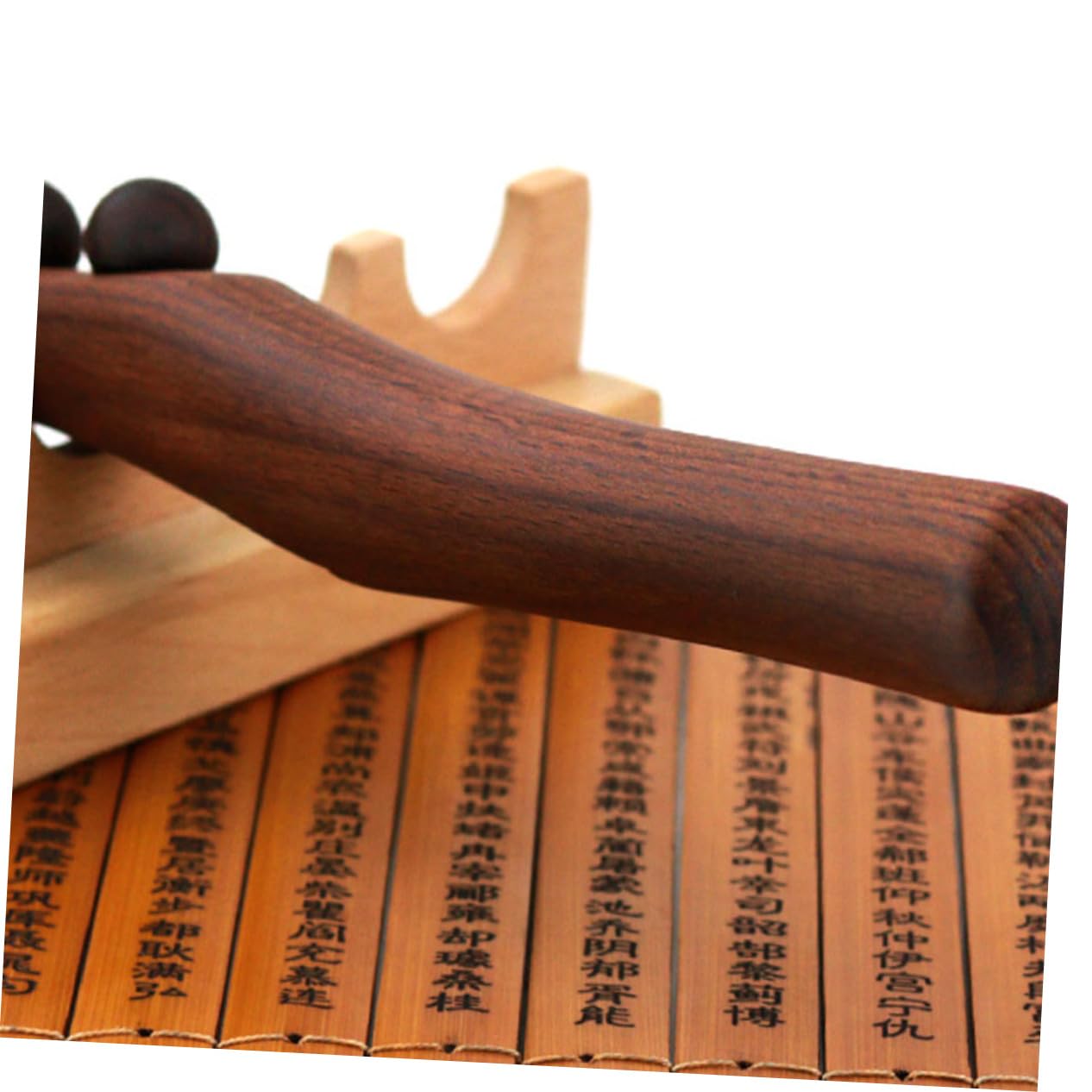 Healvian 2piezas Bastón De Masaje De Madera Para Relajación Muscular Herramienta De Gua Para Cuerpo Completo Para Espalda Cuello Piernas