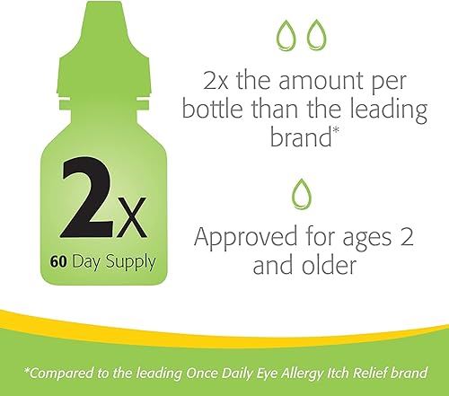 Miniatura 3 de Lastacaft Once Daily Eye Allergy - Gotas para aliviar la picazón, 0.17 fl oz (0.2 fl oz), 1 unidad