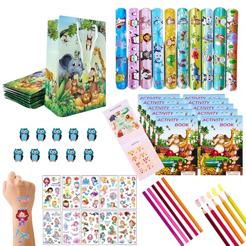 Image of Birthday Popper Set of 10 Nature Combo Packs as Birthday Return Gifts Creative Kit for Kids of All Age Group