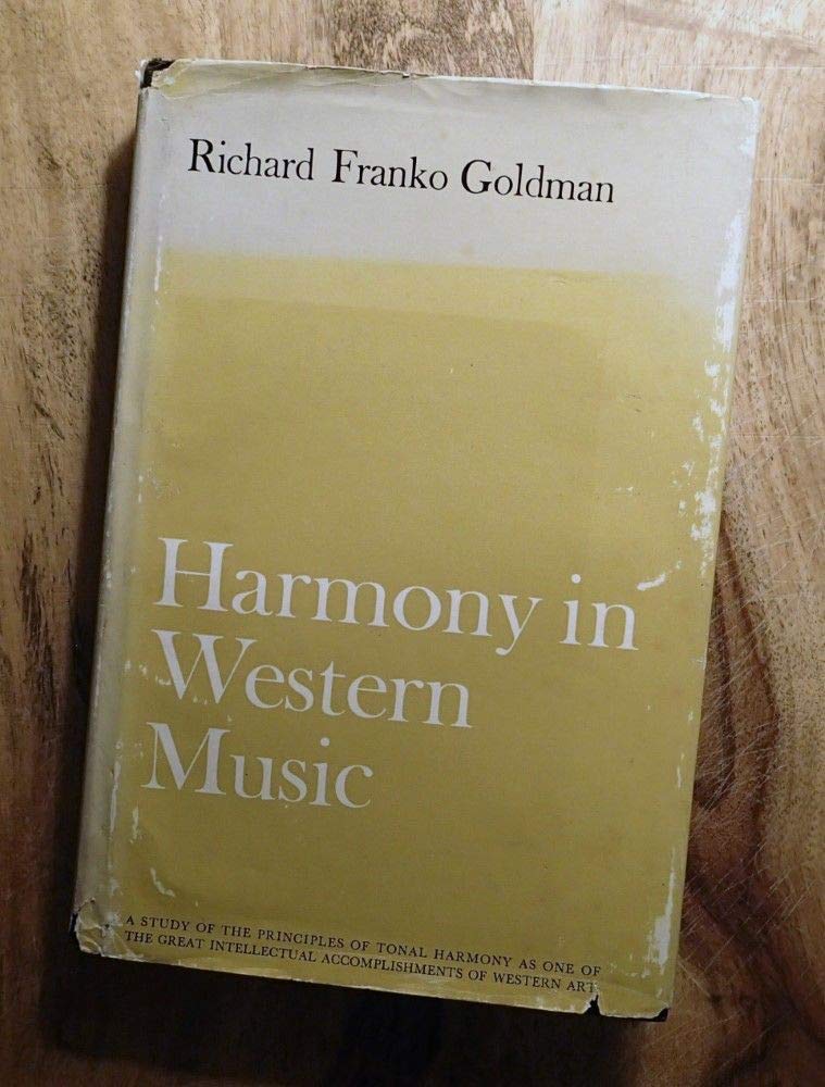 Goldman ∗harmony∗ In Western Music