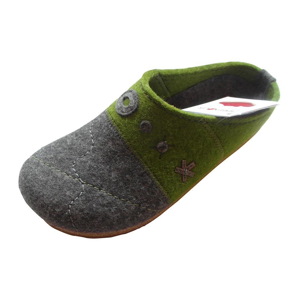 HAFLINGER Grizzly Tristan 731040 - Zapatillas de casa de Fieltro para Mujer