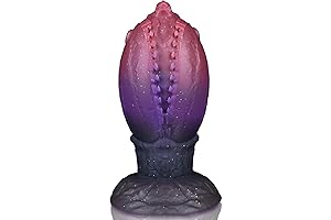 Soft Super Anal Egg Buttplug Wide Prostate Massage for Dilator Training, Alien Egg Butt Plug