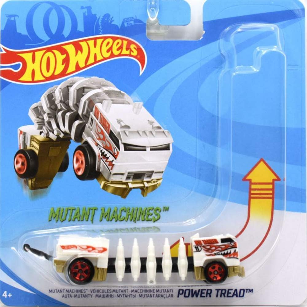 Mutant Machines Power Tread - Compatible with Hot Wheels and Made by Hotwheels ~ Unique Slithering Action Car