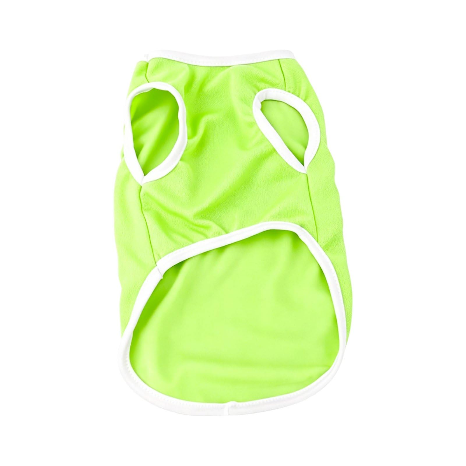 Baoblaze Gilet Industriale Canino Maglietta Cane Canotta Cani Pettorina Leggera in Tessuto a Rete Che Favorisce Ventilazione E Riduce Sporco da Esterno Adatto, Array, Verde Fluorescente, XL