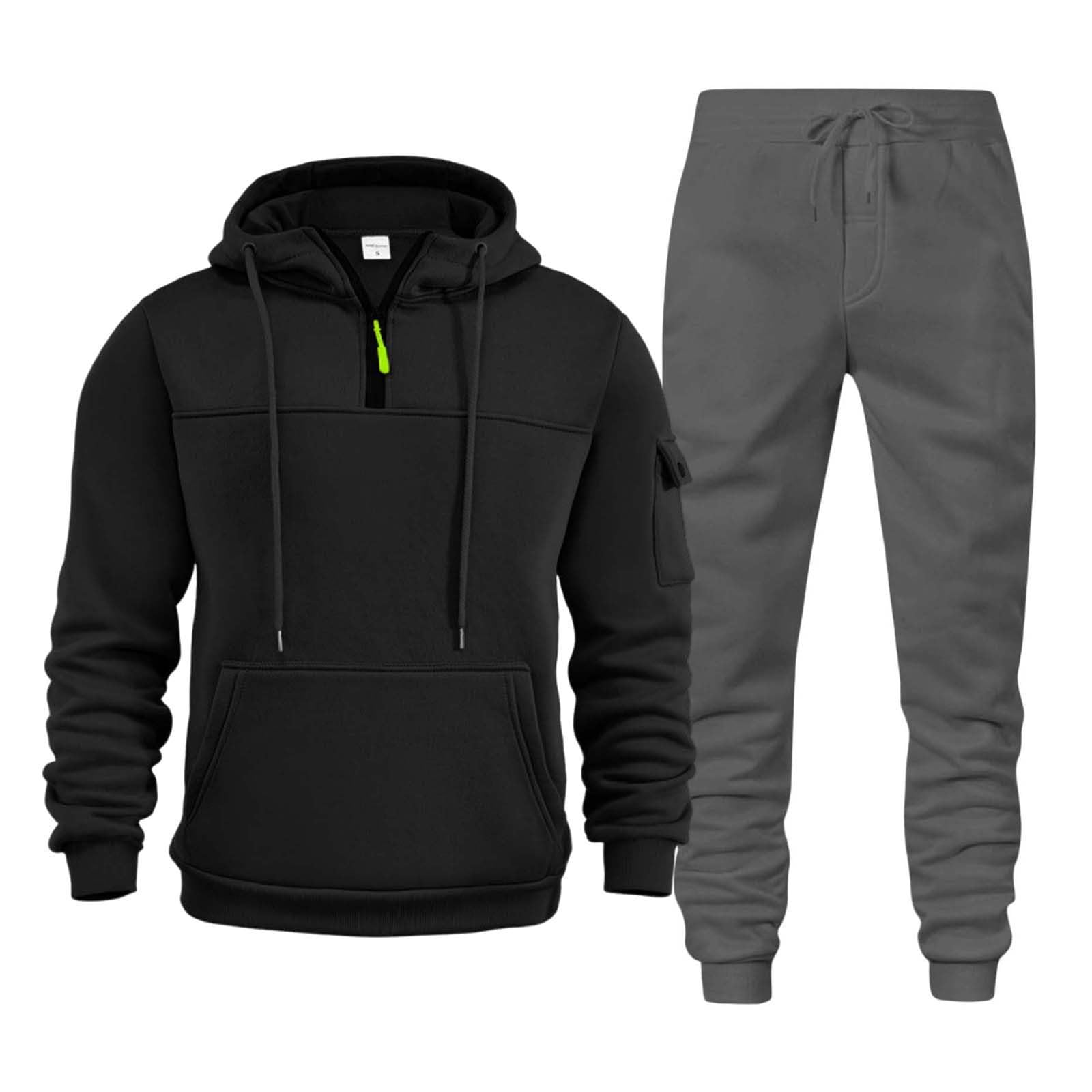 Tuta Uomo Invernale Completo Tuta Uomo Cotone Garzato Xs Pail Pile Invernale Invernali Tute Da Ginnastica Da Donna Grigia Pile Calda Tute Cotone Ginnastica Cappuccio E Zip Felpata Tempo Libero