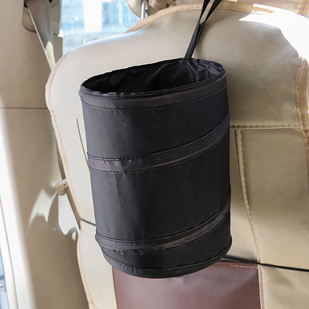 Cestino Portaoggetti Pieghevole Da 17 Litri Con Manico, Organizer Per Prodotti Per La Pulizia Borsa Multifunzionale Portatile Per Casa E Giardino Nero 92925284