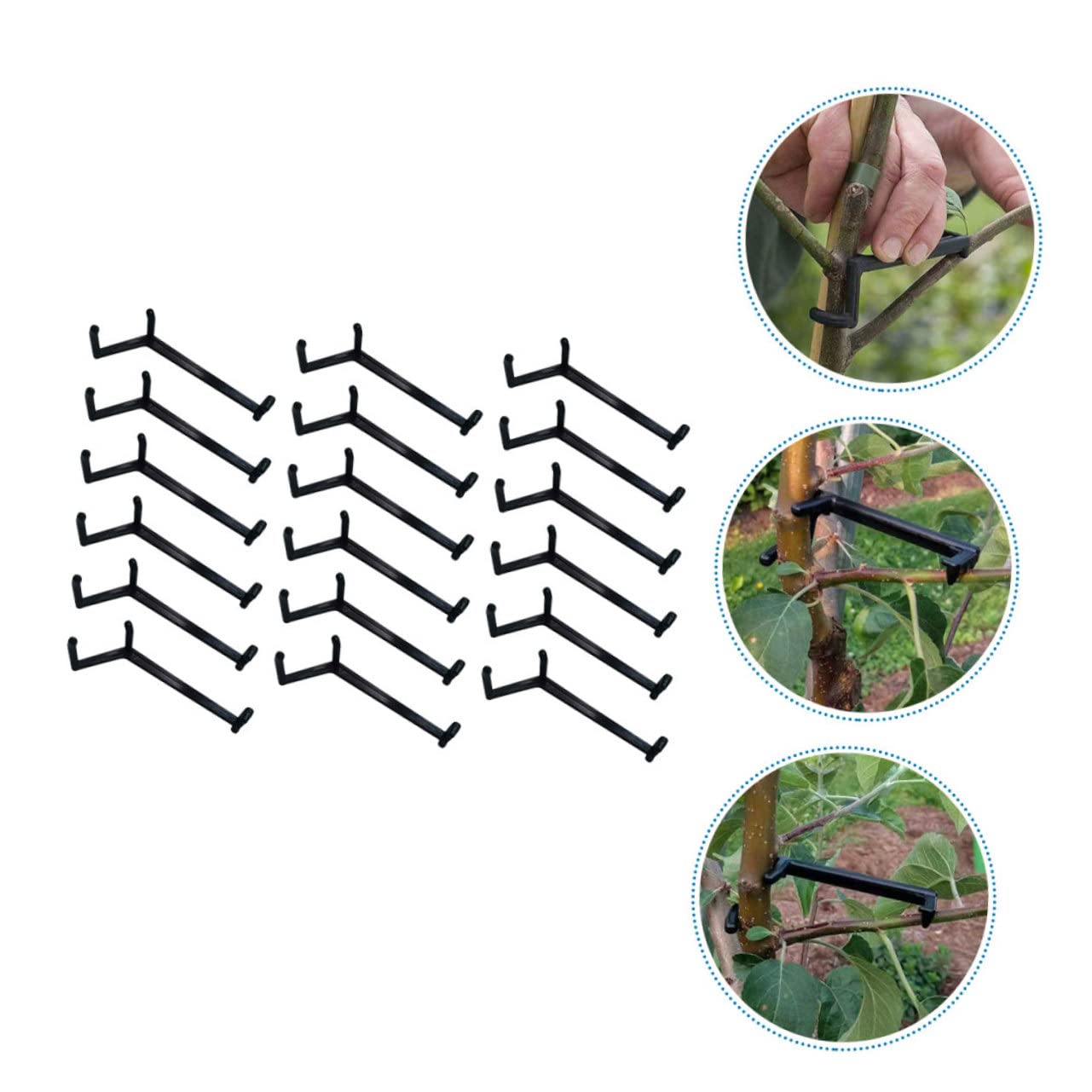 BESTonZON 2 Sätze Pflanzenzweig Biegeverstärker Verstellbare Clips Zur Formung Von Pflanzenästen Langlebig Und Stressresistent Für Und Pflanzenpflege 25 Stücke * 2