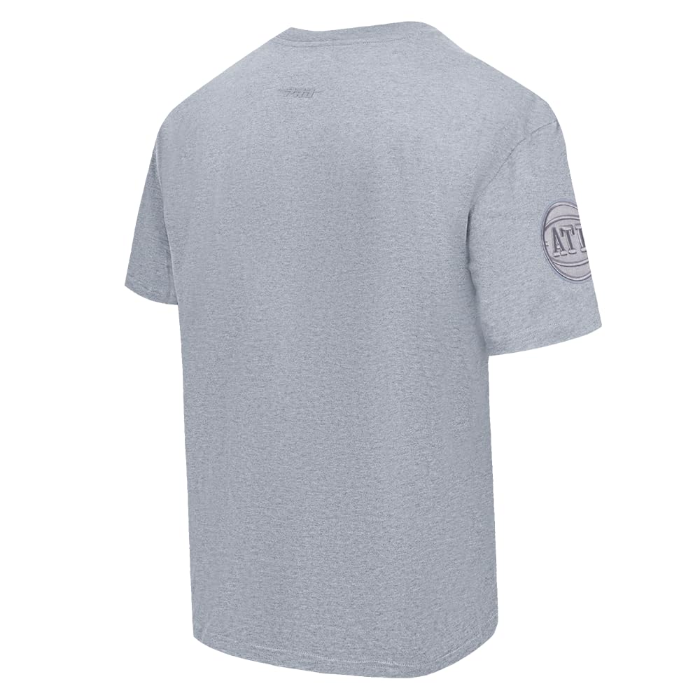 PRO Standard Men's NBA Neutral Short Sleeve Tee, Dark Heather Gray - Image 2
