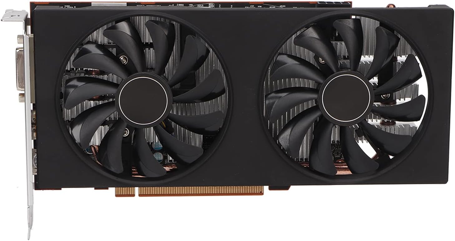 8GB Graphics Card, DDR6 256bit Gaming Graphics Card with Dual Cooling
