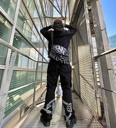 Tcpbgcd Minus Two Retro Printed Baggy Pants Minus Two Cargo Pants Hip Hop Streetwear Loose Joggers Trousers3