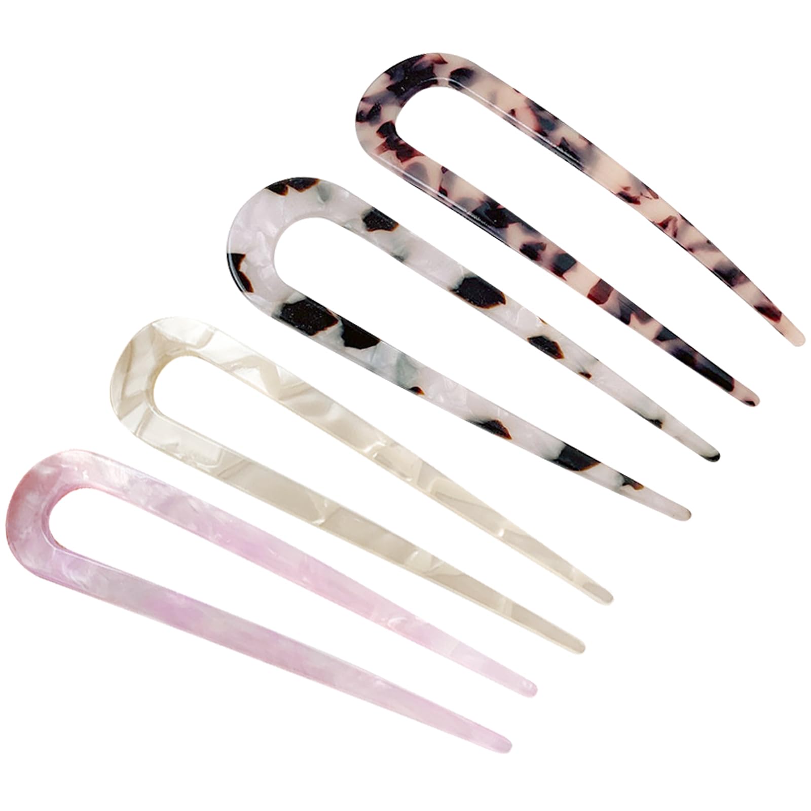 3 Forcine A U Stile Francese Per Capelli - Fermagli Vintage Con Design Retrò - Foto 6