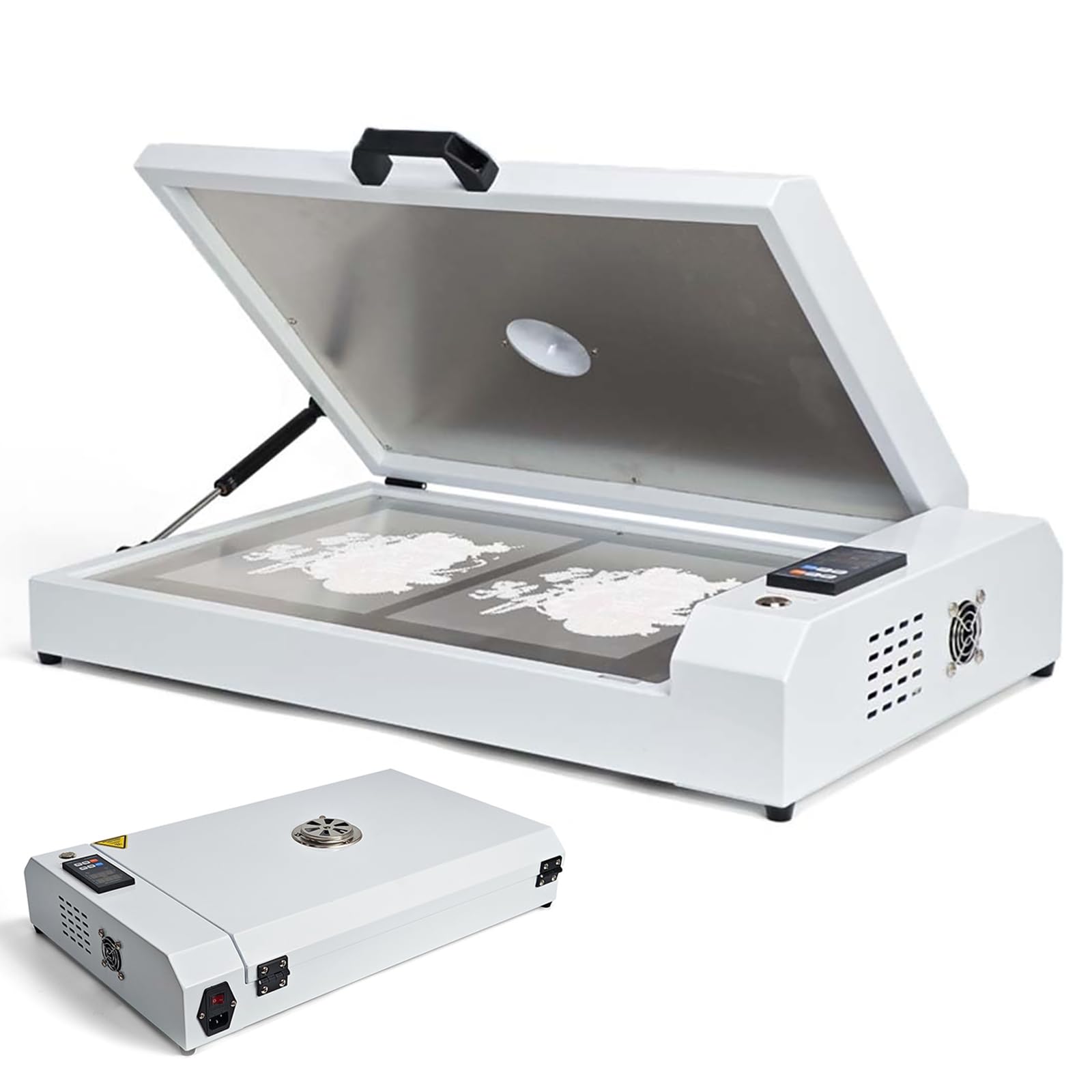 Piec Do Druku Dtf A3/a4, Suszarka Dwustronna Z Sterownikiem Led, Rozmiar Utwardzania 34×49cm, Regulowana Temperatura 0–150°c & Timer, Równomierne Ogrzewanie Do Sprzętu Transferowego Folii Pet Dtf