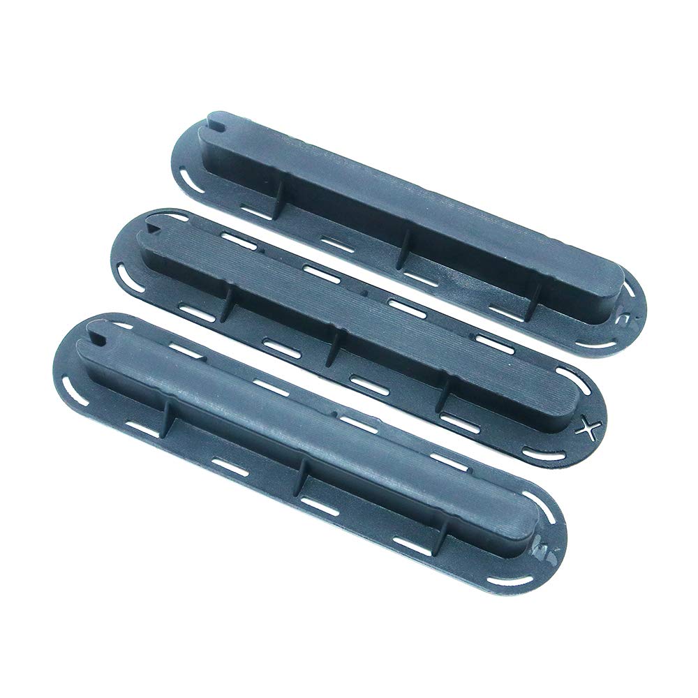 Namvo Juego de 3 Aletas Future Tri Fins Box Surfing Surfboard Fin Plug con Tornillos de Montaje