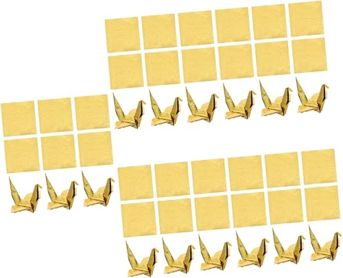 EXCEART 500 hojas de papel de cometa de origami perlado de una sola cara, adornos de álbumes de recortes, papel de regalo de Navidad, papel plegable