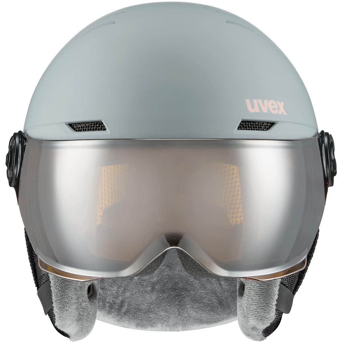 uvex Rocket jr Visor Casco de esquí, Juventud Unisex
