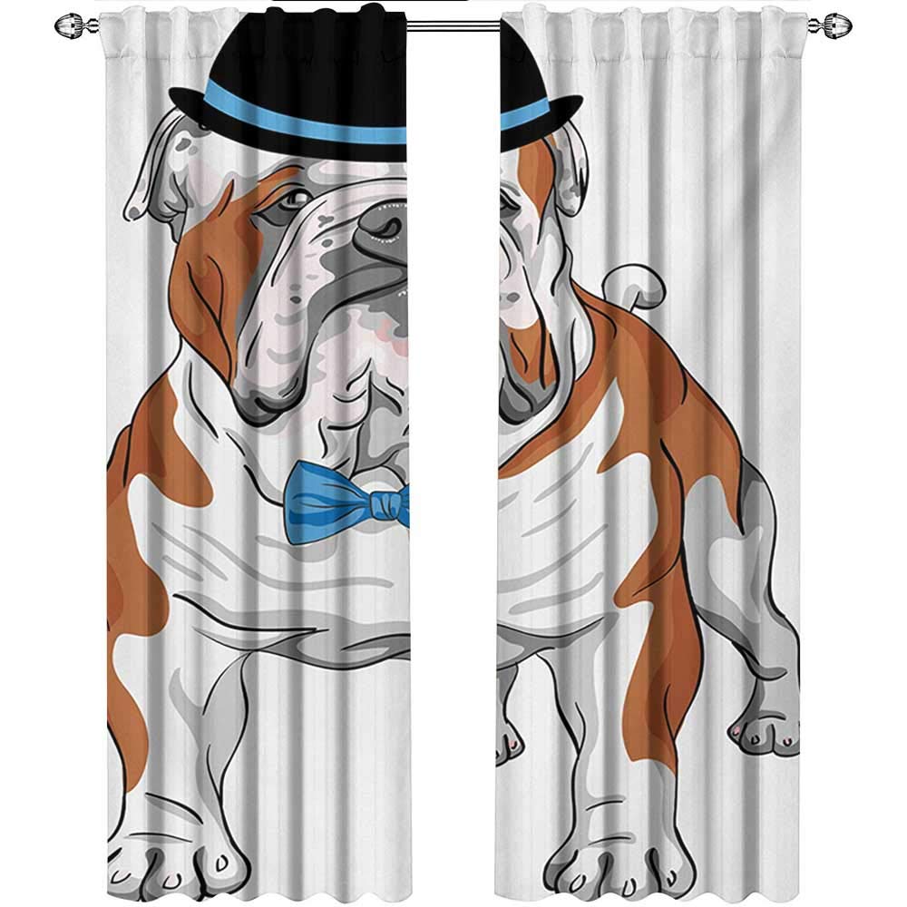 English Teacher Blue Curtains Curtains & Drapes