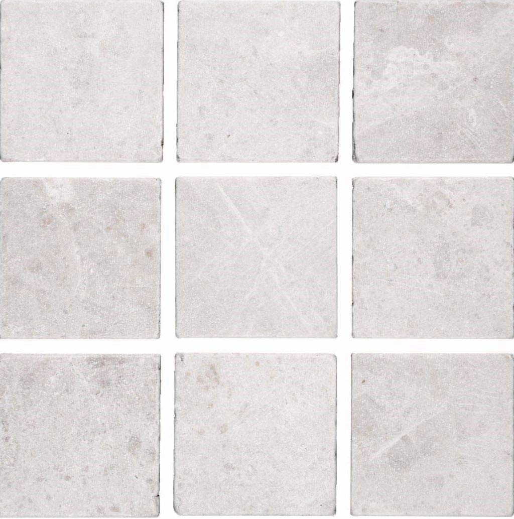 Carrelage mosaïque Botticino pierre naturelle marbre mat crème 100x100mm douche cuisine