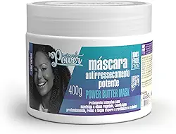 Máscara Antiressecamento Soul Power - Nutrição, Reduz o Ressecamento e Revitaliza Crespos - 400g