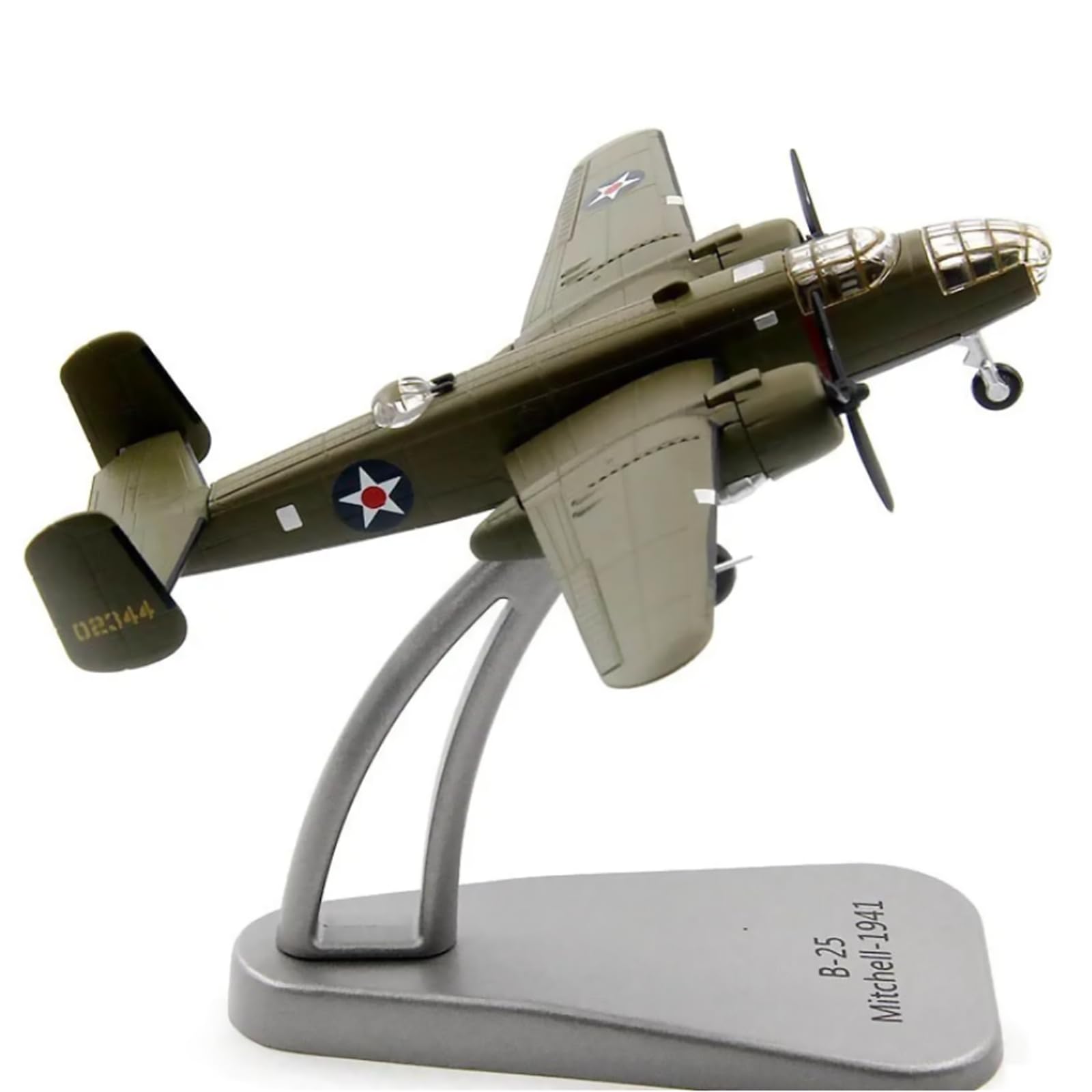 Amazon.co.jp: シミュレーション1:144合金航空機モデルB-25爆撃機