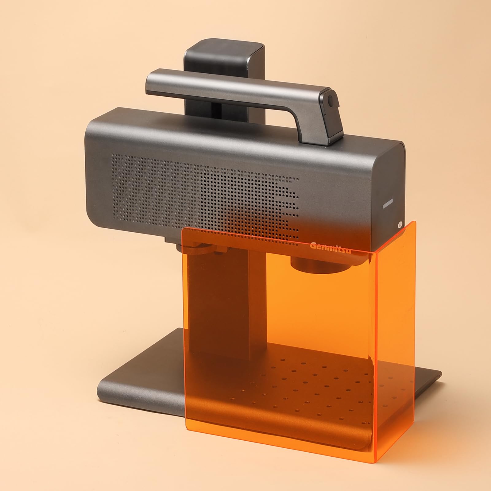 Genmitsu Z5-1 Incisione laser in fibra di vetro per scrivania con design 2 in 1, macchina per incisione portatile per tutti i metalli, gioielli, pietre per personalizzazione/funzionamento/casa