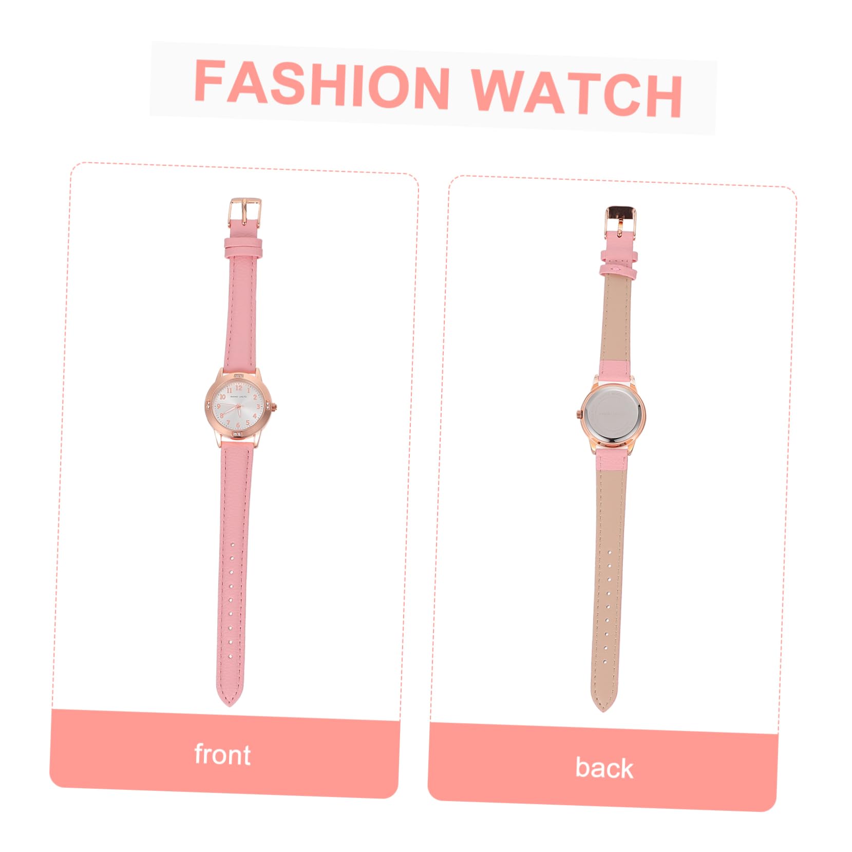SOIMISS 3piezas Reloj De Pulsera Luminiscente y Resistente Al Agua para Diseño Práctico y